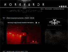Tablet Screenshot of nordvargr.com